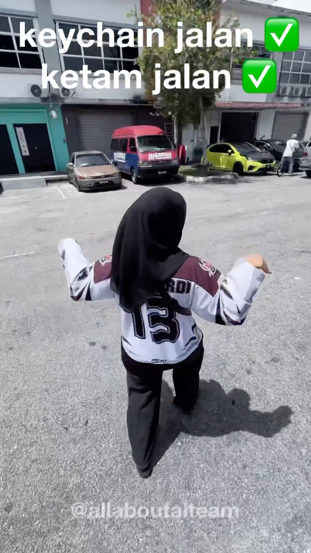 Keychain Jalan Nak Pi Mana Tu? ? #aipieya #aiteam